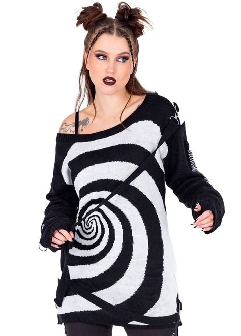 Poizen Industries Spiral Jumper Attitude Clothing