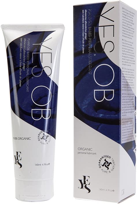 Yes Ob Natural Plant Oil Based Personal Lubricant 140ml Uk
