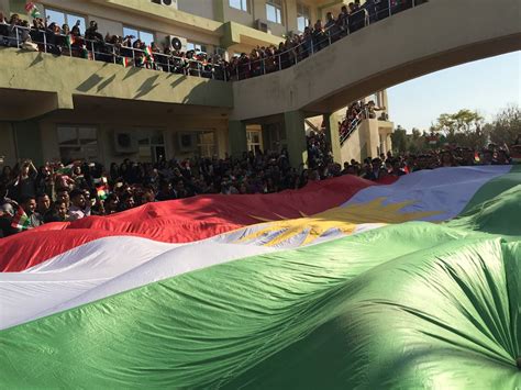 Kurds Celebrate Kurdistan Flag Day