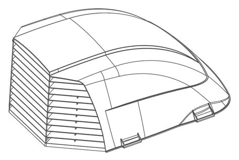 Maxxair Ventilation Solutions Maxx Ii Vent Cover Smoke 00 933083 Ebay