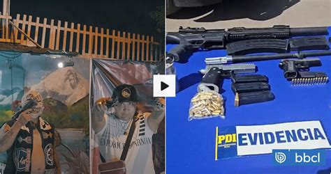 Dos Detenidos Tras Hallazgo De Arsenal De Armas Para Utilizar En Videos