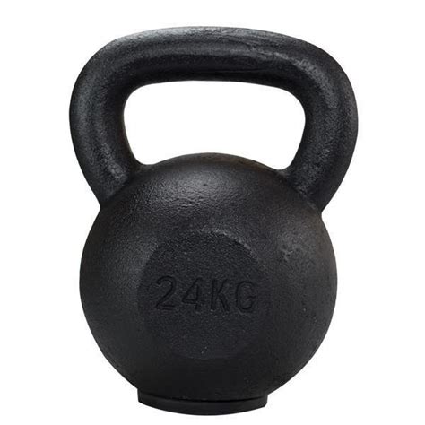 KGP KETTLEBELL ŻELIWNY Gumowa Podstawa HMS 24 KG SuplementyiSport pl