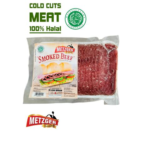 Jual Metzger Daging Sapi Asap Halal Smoked Beef 100gr Shopee Indonesia