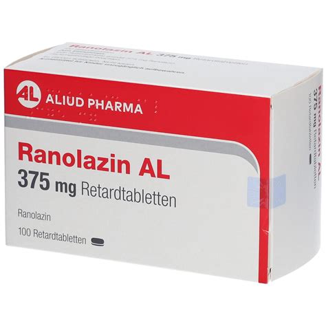 RANOLAZIN AL 375 mg Retardtabletten 100 St mit dem E-Rezept kaufen ...
