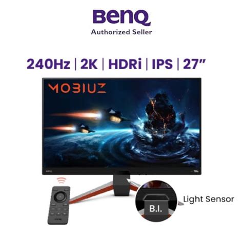 BenQ MOBIUZ 27 1ms 240Hz QHD Gaming Monitor EX270QM PS Enterprise