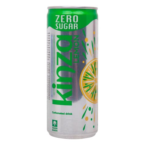 Kinza Lemon Zero Sugar Carbonated Drink 250 Ml Online At Best Price