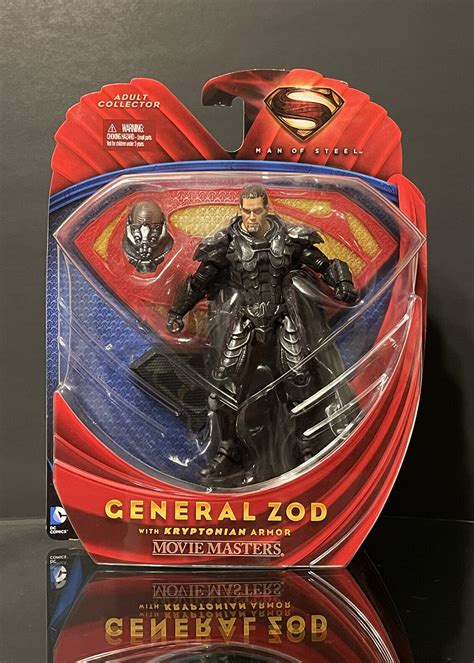 Mattel Dc Movie Masters Superman Man Of Steel General Zod Kryptonian