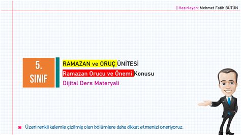 S N F Nite Konu Ramazan Orucu Ve Nemi Dijital Konu Zeti Ve