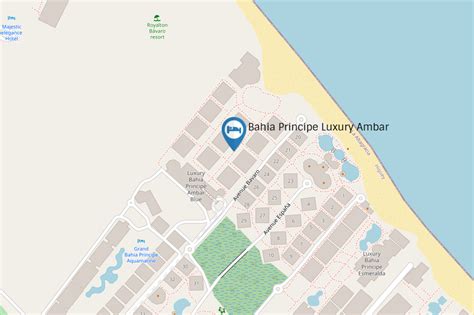 Map Bahia Principe Luxury Ambar – Summitour Inc, Beyond Your Dreams