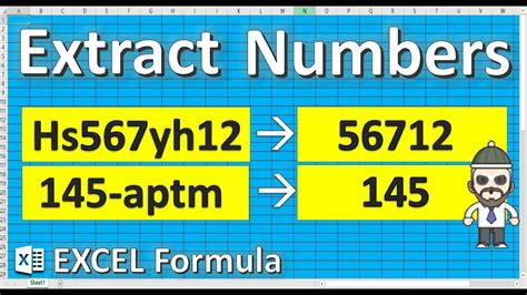 Extract Numbers From Text In Excel Using Formula Printable Templates Free