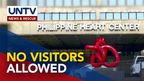 Pagbisita Sa Mga Pasyente Sa Philippine Heart Center Pansamantalang