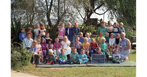 School Photo 1990s Foxton Kindergarten Foxton Mad On New Zealand