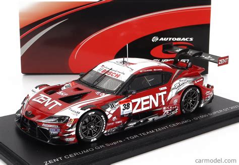 Spark Model Sgt Echelle Toyota Gr Supra Team Tgr Zent Cerumo