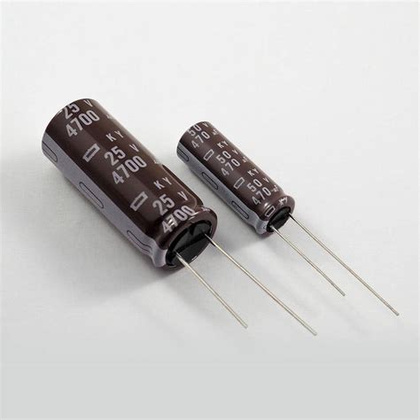 Miniature Aluminium Electrolytic Capacitors Low Impedance Ky