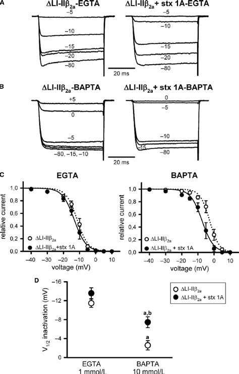 Steady State Inactivation Of Ca V Channels Formed By Mutant A A