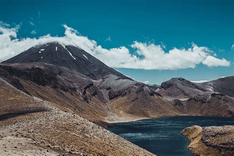 Nuevo Zelanda Monta As Nueva Zelanda Naturaleza Nubes Paisaje