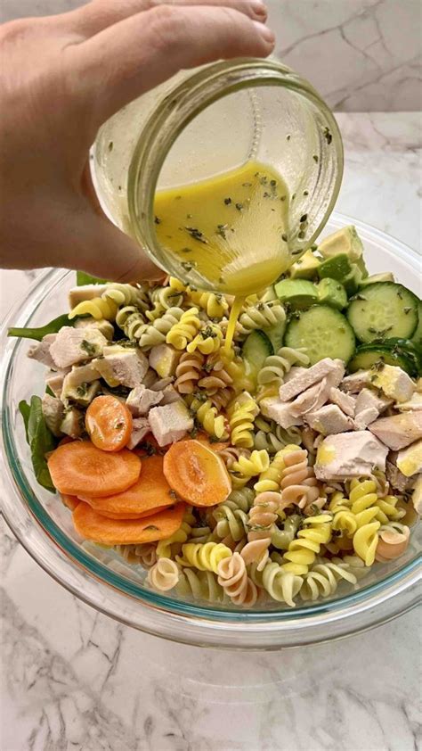 La Mejor Ensalada De Pasta Con Pollo Y Verduras La EspÁtula Verde