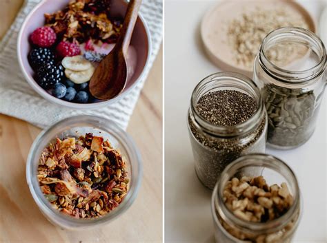 Homemade Crunchy Granola Mstudio Living Beautifully With Consol Glass