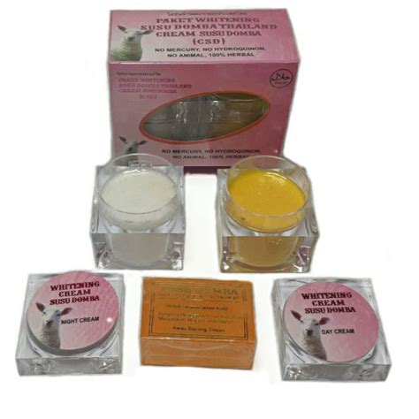 Jual PAKET CREAM PEMUTIH CSD CREAM SUSU DOMBA THAILAND BESAR 30gr