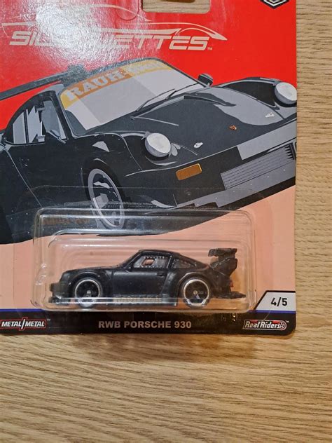 RWB Porsche hot wheels premium celokovové silhouettes Aukro