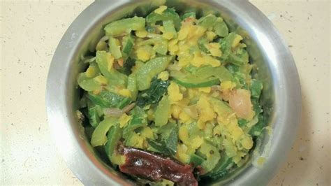 Pudalangai Poriyal South Indian Snake Gourd Stir Fry Recipe Youtube