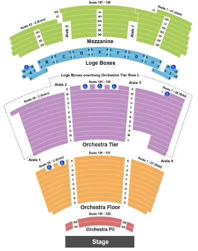 Eisemann Center Tickets and Eisemann Center Seating Chart - Buy ...