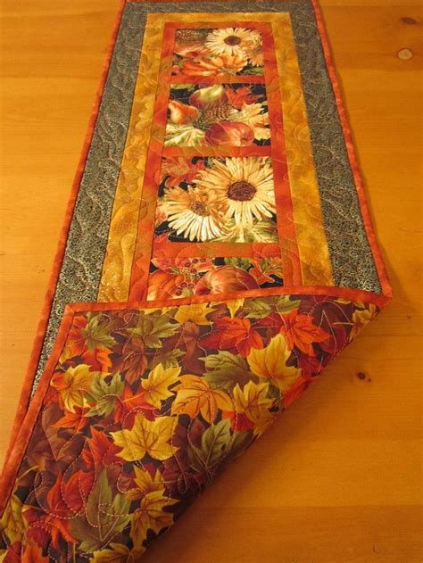 Free Patterns For Fall Table Runners