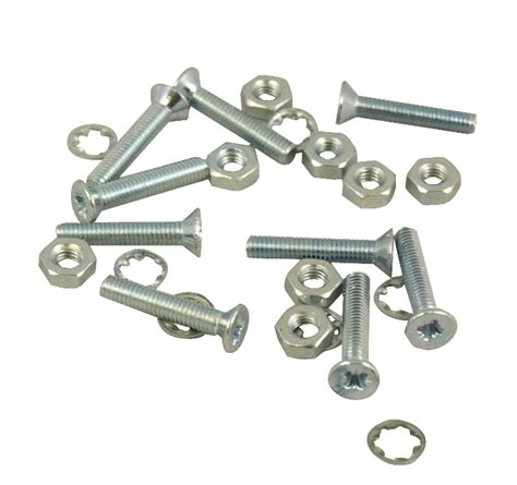 M Nut Bolt Kit For Xlr Speakon Fixing Connector Panels