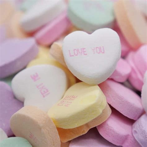 Conversation Hearts History Phrases And Pictures Snack History
