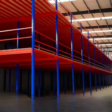 Heavy Duty Steel Mezzanine Floor For High Warehouse Storage China