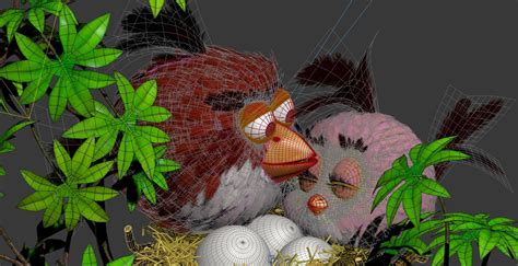 Angry Birds 3d Model 49 Max Ma Fbx Obj Unknown Free3d