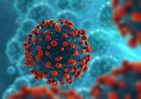 Detailed Coronavirus Backgrounds Graphics Graphicriver