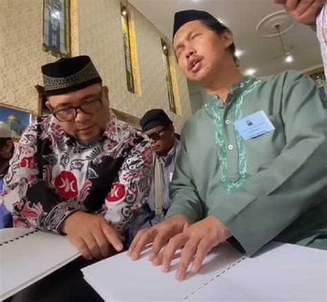 Hadiri Musda Ikatan Tuna Netra Bang HK Dapatkan Inspirasi Perjuangan