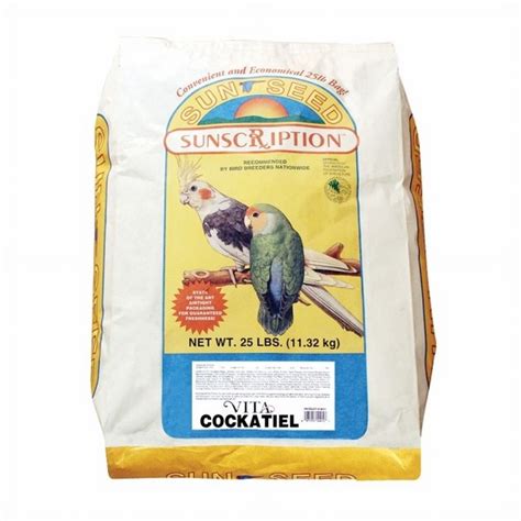 Sunseed Vita Cockatiel Food, 25 Lbs. - CountryMax