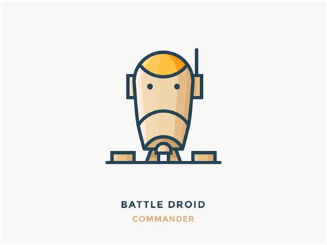 Battle Droid Commander by Justas Galaburda on Dribbble