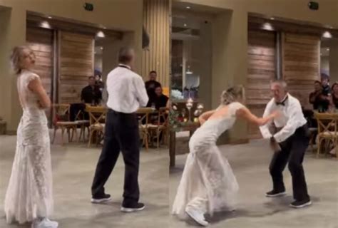 Viral Video Bride Dances With Her Father On Her Wedding Day