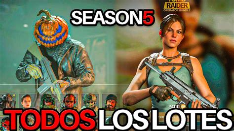 TODOS LOS BUNDLES TEMPORADA 5 RECARGADA WARZONE SKINS SEASON 6 YouTube