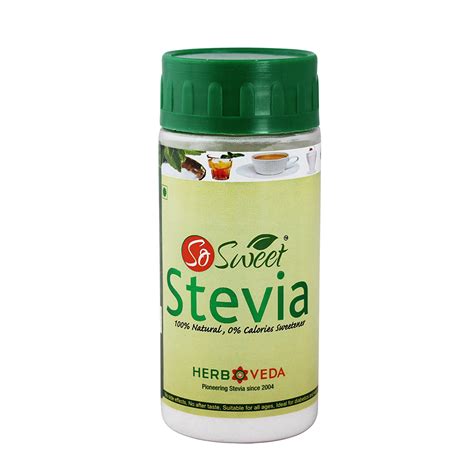 So Sweet Stevia Powder Sugar Free Natural Sweetener Zero Calorie G