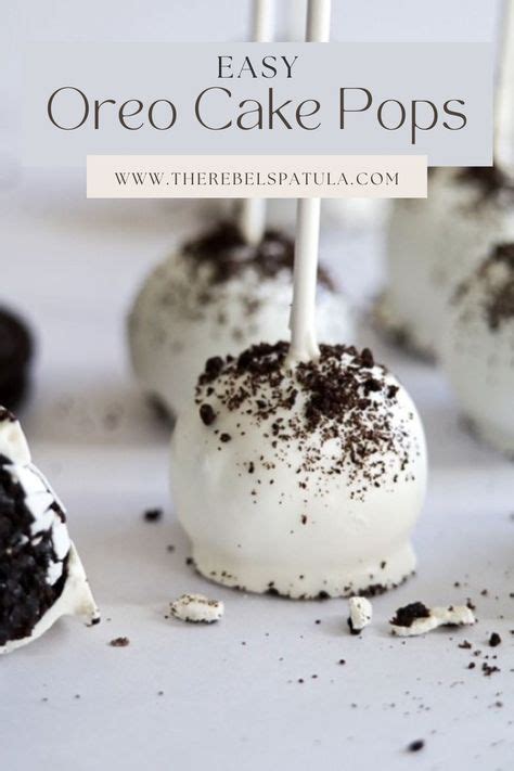 Oreo Cake Pops Recipe