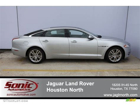 Rhodium Silver Metallic Jaguar Xj Xjl Supercharged Photo