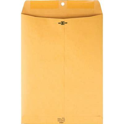 QUA37891 : Quality Park™ Quality Park High Bulk 9x12 Kraft Clasp Envelopes - Clasp - 9" Width X ...