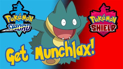 Pokemon Sword And Shield How To Get Munchlax PokemonSword