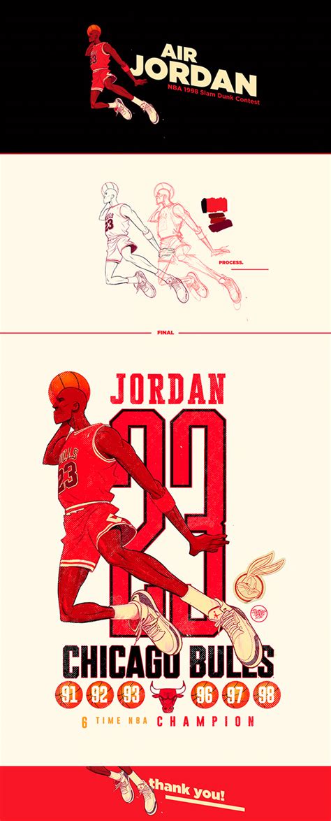 MICHAEL JORDAN - 1988 Slam Dunk Contest on Behance