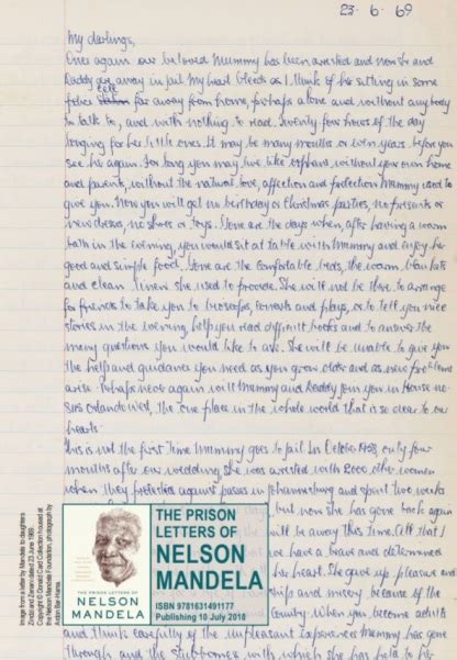 Event ‘the Prison Letters Of Nelson Mandela With English Pen