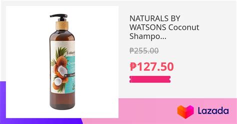 NATURALS BY WATSONS Coconut Shampoo 490ml