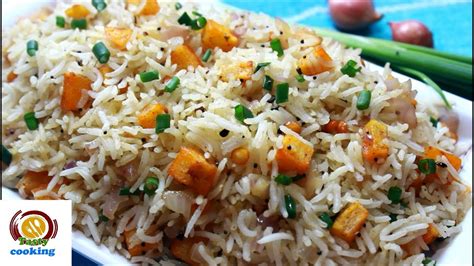 Easy Lunch Recipe Try This Yummy Rice Recipe For Your Lunch Box Potato Rice The Busy Mom Blog