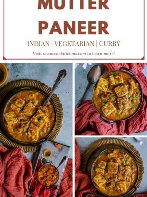 Mutter Paneer – Cookilicious