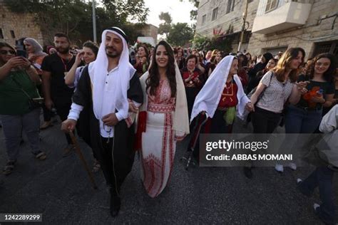 Palestinian Wedding Photos And Premium High Res Pictures Getty Images
