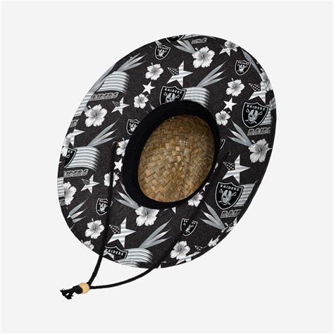 Las Vegas Raiders Americana Straw Hat Foco