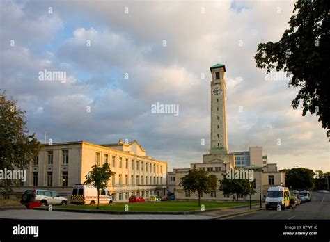 Civic Centre And Central Police Station Southampton Hampshire England